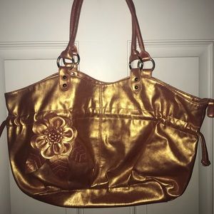 Cute Metallic Purse/Shoulder Bag